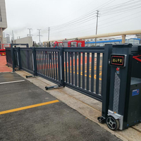 Reinforced Security Sliding Gate Multi-Factor Access Control (Fingerprint/IC Card) Anti-Tailgating Collision Avoidance Deters