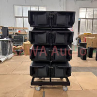 Système de sonorisation actif Line Array VIO L210 avec deux haut-parleurs de 10 pouces, haut-parleur en néodyme, haut-parleurs de scène audio pour l'extérieur, pour les églises