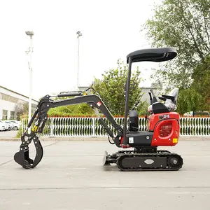 Prezzo di spedizione gratuito 1 T 1 Ton 1200Kg 3Ton 3.5 Ton Diesel Mini escavatore con accessori