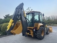 Harga Pabrik Mini Backhoe Loader XC870K 7.6Ton 4x4 Wheel Loader Mesin Diesel Pompa Hidrolik Efisiensi Tinggi