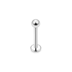 Piercing Labret en Titane ASTM F136 à Filetage Interne, Anneau de Lèvre à Dos Plat, 16G, pour Hélix, Tragus, Conch, Bijou Corporel - Product Image 4