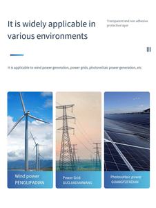 <span class=keywords><strong>Gaine</strong></span> <span class=keywords><strong>isolante</strong></span> en silicone haute et basse tension RUNDE, coussinet de transformateur, <span class=keywords><strong>gaine</strong></span> <span class=keywords><strong>isolante</strong></span> en caoutchouc RG05+RD01 10KN - Product Image 6