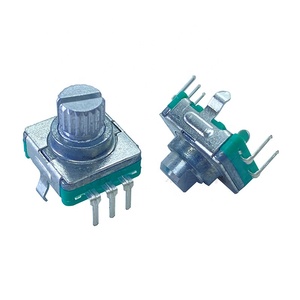 Hongyan <span class=keywords><strong>ec11</strong></span> siêu mỏng thu nhỏ gia tăng 360 độ xoay liên lạc quay mã hóa 10mm Tổng chiều dài loại núm xung - Product Image 4