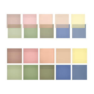 Set de Marcadores de Libros Transparentes Reutilizables y Personalizables con Notas Adhesivas - Product Image 2