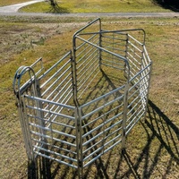 Panneaux de clôture de haute qualité pour enclos rond de 12 pieds pour bétail, chèvres, bovins et chevaux