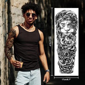 Tatuajes Temporales Tribales para el Cuerpo, Resistentes al Agua, de Larga Duración, No Tóxicos, de Alta Calidad, para Hombres y Mujeres, para Todo el Brazo, Venta al Por Mayor - Product Image 2