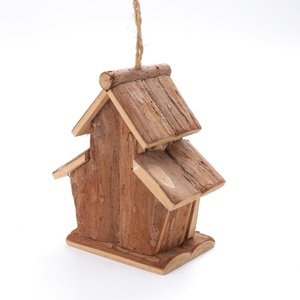 Aangepaste Tuin Decor Houten Vogel Huis Unieke Kleine Volière Met Drie Deuren Vogel Huis - Product Image 3