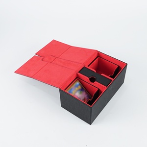 Caja de Cartas TCG Personalizada de Fábrica, con Capacidad para Más de 160 Cartas, Forro de Franela y Cuero PU Impermeable - Product Image 2