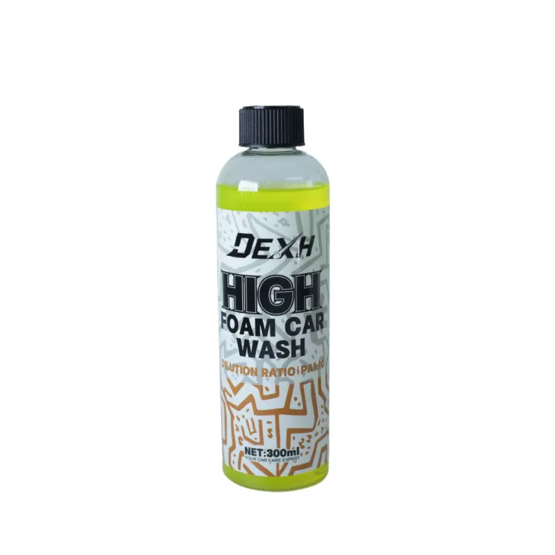 Ücretsiz örnek 300ML araba yıkama şampuan sıvı nötr araba balmumu yıkama şampuan araba yıkama sıvı su kar köpük