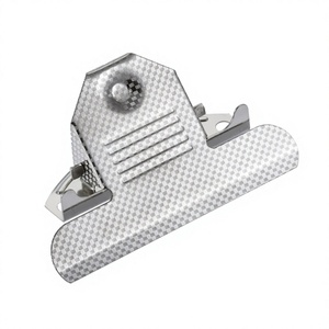Logo personalizzato grande farfalla cartongetta metallo cancelleria ufficio - Product Image 5