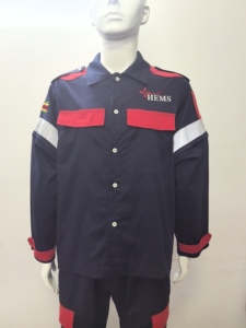 Coton, polyester, élasthanne, logo brodé, manches amovibles, bande réfléchissante argentée <span class=keywords><strong>FR</strong></span> détachable, protection de niveau D, tout usage - Product Image 3