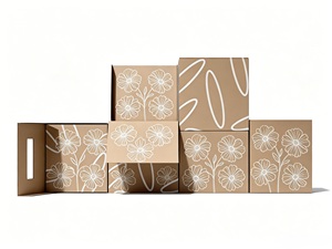 Customizable Wholesale Carton <b>Box</b> Packaging with Custom Logo Recycled Materials Glossy & Matt Lamination Embossing Features - Product Image 2
