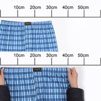 Shorts de plage pour hommes, imprimés à carreaux, respirants, écologiques, 100% polyester