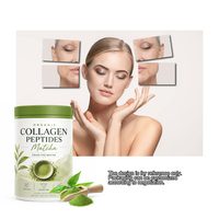 Extrait de Champignon Beauté & Bien-être des Articulations avec Collagène Peptides Matcha |   Matcha avec peptides de collagène bovin hydrolysé