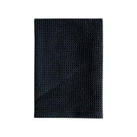 Serviettes de cuisine en coton 100% uni, gaufrées, 35*35cm, réutilisables, absorbantes, disponibles en plusieurs couleurs, livraison rapide