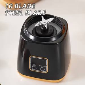 Presse-agrumes portable sans fil, mini-machine à jus, machine à jus domestique rechargeable par USB, machine de cuisine multifonctionnelle, mélangeur, broyeur de glace - Product Image 5