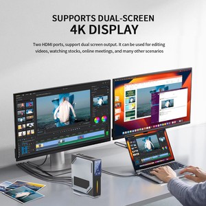 FIREBAT มินิพีซี N95/N150/N100 CPU 8GB 16GB RAM 128GB 256GB 512GB SSD มินิพีซี 4 คอร์ WiFi5 BT4.2 คอมพิวเตอร์พร้อมหน้าจอ S1 Alder Lak - Product Image 4