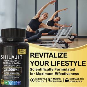 Kapsul Shilajit Murni Penambah Energi Dewasa <span class=keywords><strong>Ashwagandha</strong></span> Tonik 60 Kapsul - Product Image 3