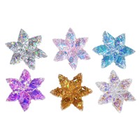 AB colle résine Patch artisanat matériaux crème colle bricolage coque de téléphone pinces à cheveux accessoires paillettes paillettes petits flocons de neige acrylique