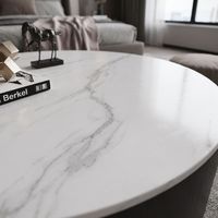 Ensemble de tables basses en chêne faites à la main style ferme moderne, meubles de salon, chambre, hôtel - Durable, écologique, facile à nettoyer, plateau en métal