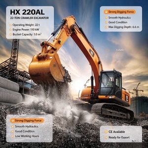 รถขุดฮุนได HX220AL มือสองจากเกาหลี ขนาด 22 ตัน รถขุดไฮดรอลิกแบบตีนตะขาบ ขาย - Product Image 1