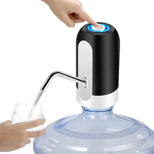 Dispensador de Agua automático, bomba de botella portátil con recarga USB, para Agua barredada