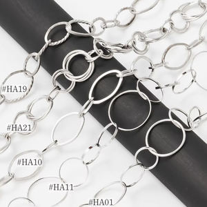 แฮนด์เมด18K 14K เครื่องประดับ925ทองเหลืองและเงินสเตอร์ลิงทันสมัยสร้อยคอแบบสายโซ่ - Product Image 1