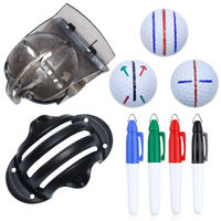 Marqueurs de ligne pour balles de golf en plastique de haute qualité, personnalisés, meilleurs marqueurs de ligne pour balles de golf, accessoires de golf
