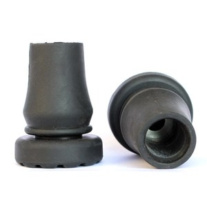 <b>Cane</b> Foot Pad Rubber 16mm Inner Diameter Anti Slip Base For Walking Stick Hiking Pole Replacement Parts - Product Image 5