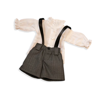 Fabricants de vêtements pour poupées, personnalisation de tenues de poupées, ensemble de costumes pour mini-ours, source directe d'usine