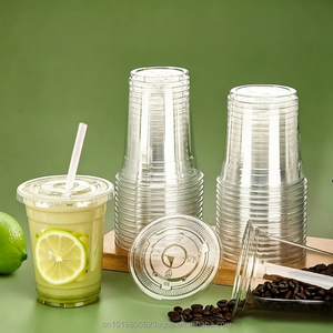Copo de Plástico PP Biodegradável Descartável para Atacado, ODM OEM, Camada Simples ou Dupla, 90mm de Diâmetro, para Chá de Leite Boba - Product Image 4