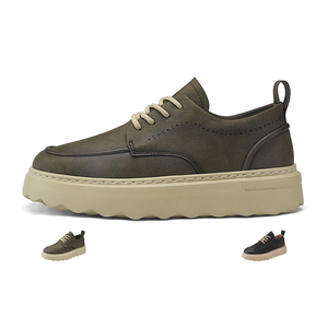 Chaussures décontractées pour hommes de haute qualité à marque privée, antidérapantes, pour la marche, personnalisables OEM, à lacets, tendance - Product Image 1