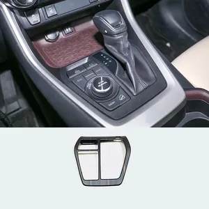 ABS<span class=keywords><strong>ลายไม้</strong></span><span class=keywords><strong>รถ</strong></span>อุปกรณ์เสริม<span class=keywords><strong>คอนโซล</strong></span>เกียร์แผงตกแต่งสําหรับToyota RAV4 RAV 4 2019 2020 2021 2022 - Product Image 2