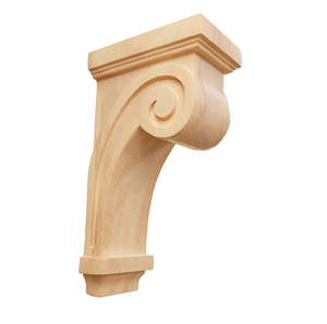 Soportes de Madera Rústicos Clásicos de Diseño Moderno de Mediados de Siglo, Decoración de Construcción para Hoteles y Villas, Duraderos, Ecológicos y Fáciles de Instalar - Product Image 4