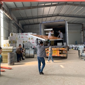 Gỗ Hạt Màu Eps Kim Loại Tường 150Mm 100Mm Roof Sheets Sandwich Panel - Product Image 6