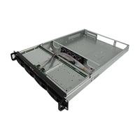 Stok pabrik harga murah 19 inci industri Atx 1u casing Server Hot Swap 4 Bay