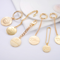 Accesorios de Cuero de Alta Calidad para Bolsos, Etiqueta Metálica con Logotipo para Bolsos, Etiqueta Metálica Personalizada con Nombre, Etiquetas Metálicas Personalizadas con Marca para Bolsos