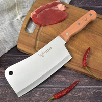 Couteau à viande professionnel chinois traditionnel de 8'', 9'', 10'' avec manche en bois pour la cuisine - WoodKnife