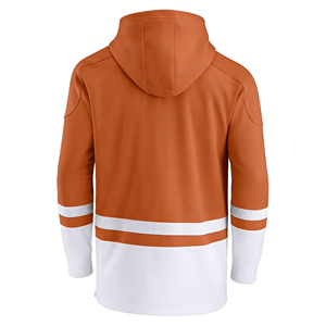 เสื้อฮอกกี้น้ำแข็งผู้ชายแบบกำหนดเอง ปักชื่อทีม หมายเลข OEM ลายเปล่า พิมพ์ลาย โพลีเอสเตอร์ 100% ระบายอากาศได้ดี สำหรับกีฬา - Product Image 5