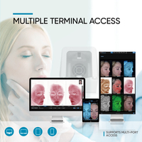 Analyseur de peau 3D S7 alimenté par l'IA, analyse des rides, de la pigmentation et de l'hydratation, plus de 15 tests, stockage cloud, Bluetooth/WiFi, UE/IT