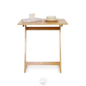 Bamboo <strong>Sofa</strong> <strong>Table</strong> <strong>Over</strong> Couch Side <strong>Table</strong> Space Saving Laptop <strong>Table</strong> Utility Style Bamboo Side Desk for Living Room - Product Image 4