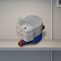 Medidor de Agua Doméstico Digital con Control Remoto por Pulsos LoRaWAN, de Latón, IP68, Impermeable, Anti-Manipulación, Horizontal, Fácil Instalación