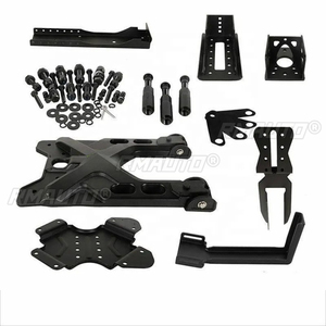 Support de roue de secours en alliage d'aluminium pour Jeep Wrangler JK 2007-2017, support de roue de secours en forme de feuille de lotus, charnières renforcées, accessoires de voiture - Product Image 5