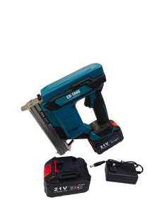 Pistolet à clous sans fil industriel 18V, moteur sans balais, haute efficacité, corps en acier inoxydable, fonctionnement flexible, batterie au lithium - Product Image 1