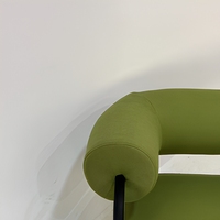 Canapé sectionnel moderne et simple à une place, personnalisable, en tissu, avec rembourrage en éponge, pour salon, hôtel, appartements