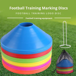 CZFIT 2026 NEW Wholesale Cheaper Custom Color PE Durable Cones Sports Football Training Agility Marker Disc Soccer Cones Unisex - Product Image 5