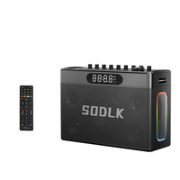 S1127PLUS 300W 3-Way BT5.0 Karaoke Dual-DSP Sound Card 2 Mikrofon Nirkabel TWS TF USB AUX OTG Live Streaming Record Party Speaker