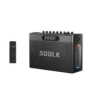 ลำโพงคาราโอเกะ S1127PLUS 300W 3 ทาง BT5.0 พร้อมซาวด์การ์ด Dual-DSP ไมโครโฟนไร้สาย 2 ตัว TWS TF USB AUX OTG รองรับการสตรีมสด บันทึกเสียง สำหรับงานปาร์ตี้ - Product Image 3