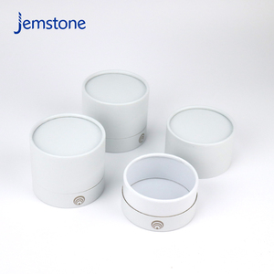 Pot à crème en verre biodégradable personnalisé, boîte cylindrique en carton, conteneur rigide, tube en papier pour bougie à la cire de soja, emballage - Product Image 5