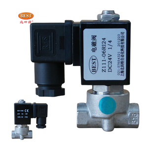 Z111 SS316 <span class=keywords><strong>2</strong></span> cách solenoid <span class=keywords><strong>valve</strong></span> đáng tin cậy Nhà cung cấp 110V 24V AC DC 220 volt thường đóng cửa cho dầu không khí cơ sở thép không gỉ - Product Image 1